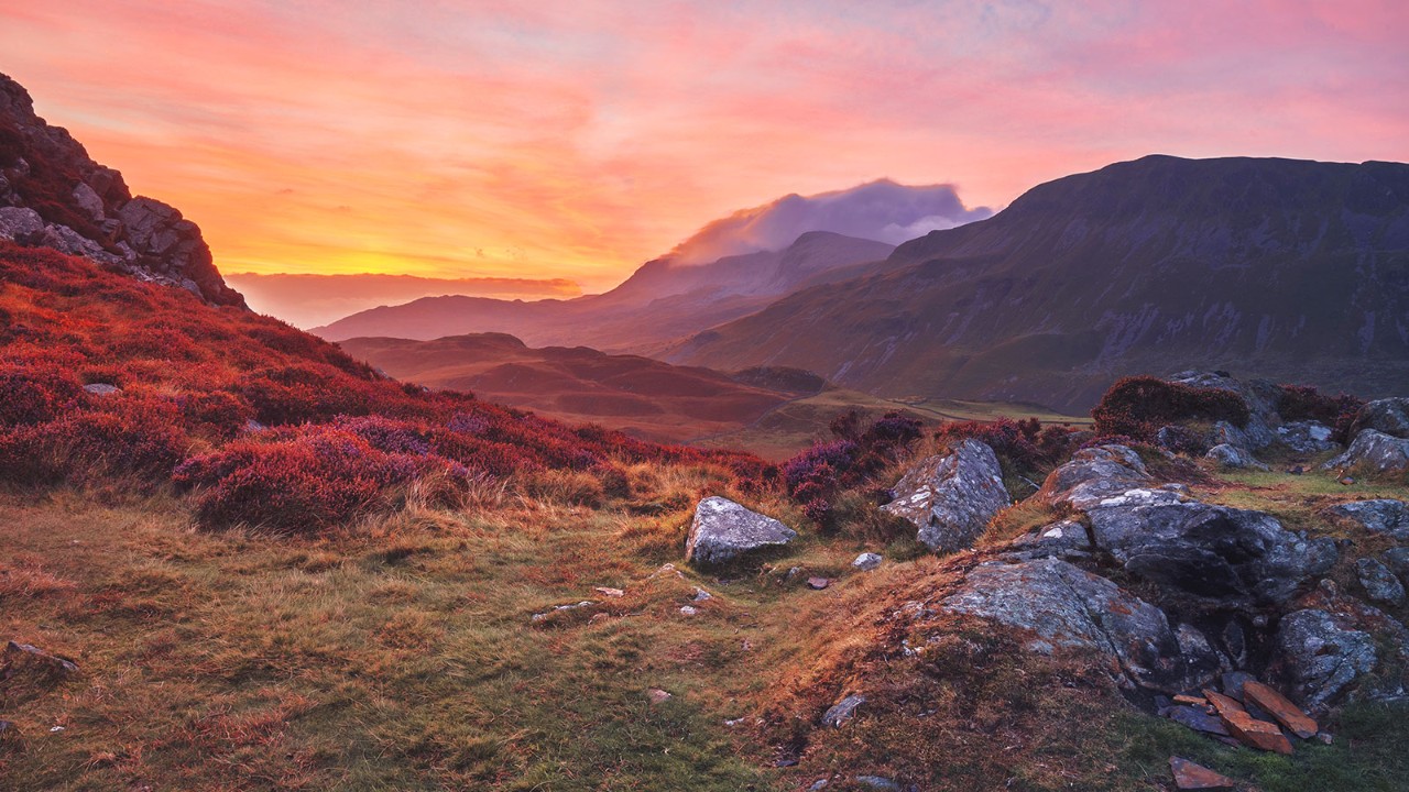 Dawn at Snowdonia